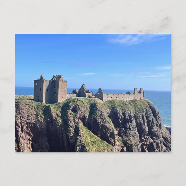 Dunnottar Castle Helg Vykort (Framsida)