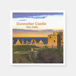 Dunnottar Castle - Klan Keith Pappersservett