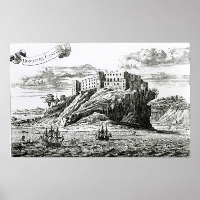 Dunnottar Castle Poster (Framsidan)