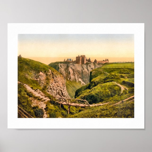 Dunnottar Castle, Stonehaven Scotland Poster (Framsidan)
