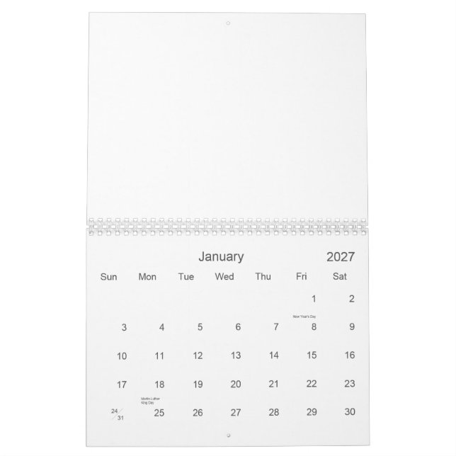 Dunnottar slott, Skottland Kalender (Jan 2027)