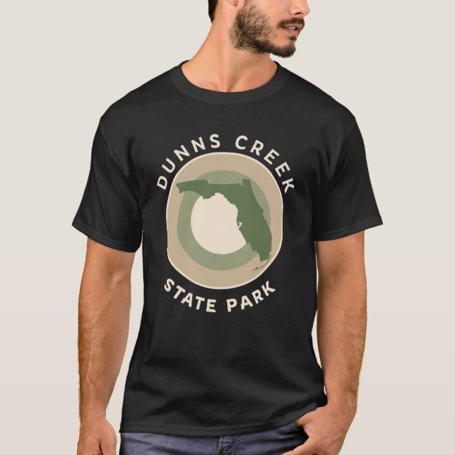 Dunns Bäck State Park Florida Bullseye FL Souveni T Shirt (Framsida)