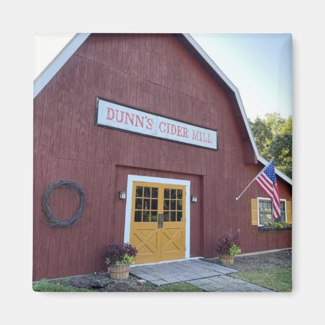 Dunns Cider Mill Magnet (Framsidan)