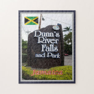 Dunns flod Falls and Park - Jamaica - Pussel