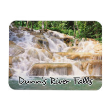 Dunns flod Falls Jamaica closeup