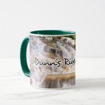 Dunns flod Falls Jamaica closeup