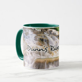 Dunns flod Falls Jamaica closeup Mugg