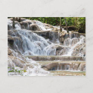 Dunns flod Falls Jamaica Vykort