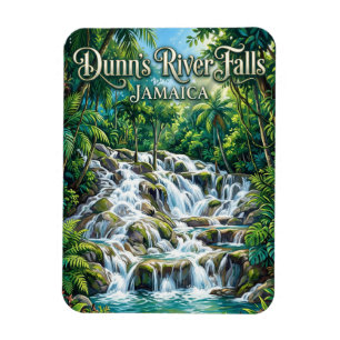 Dunns flodfall Jamaica Magnet