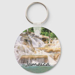 Dunn's River Falls Jamaica närbild Nyckelring