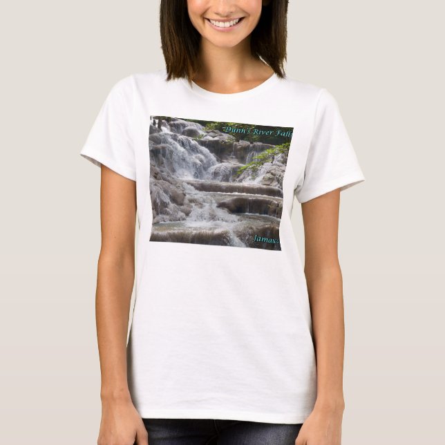 Dunn's River Falls Jamaica T Shirt (Framsida)