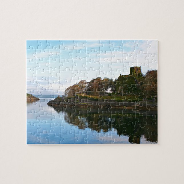 Dunollie Castle, Oban, Skottland Pussel (Horisontell)