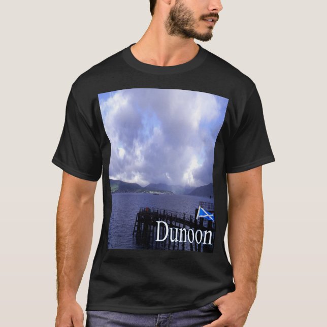 Dunoon, Skottland T Shirt (Framsida)