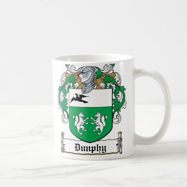 Dunphy familjvapensköld kaffemugg (Höger)