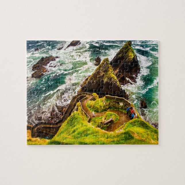 Dunquin Pier Dingle Irland. Pussel (Horisontell)