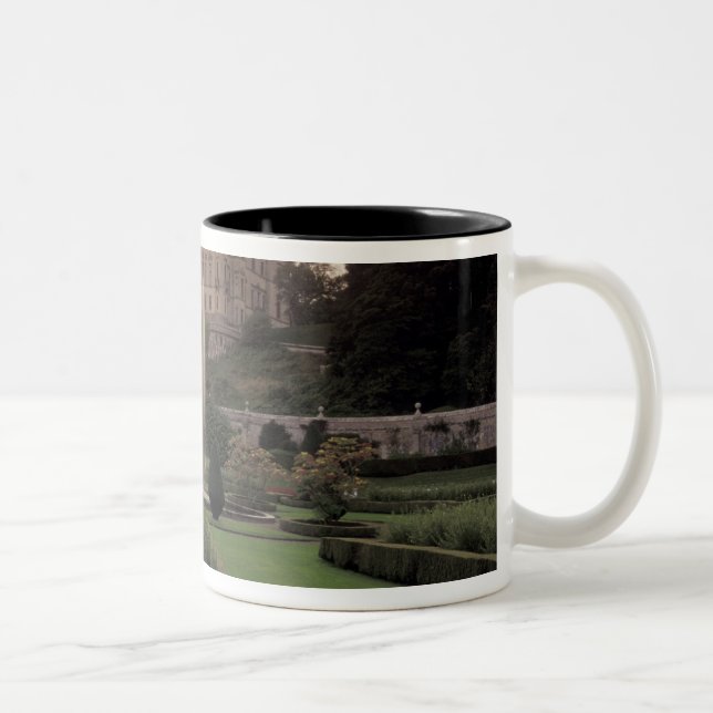 Dunrobin Castle, Skottland Två-Tonad Mugg (Höger)
