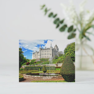 Dunrobin Castle, Skottland, Vykort