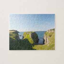 Dunseverick Castle Antrim Irland Pussel