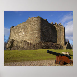 Dunstaffnage slott, Argyll and Bute, Skottland Poster