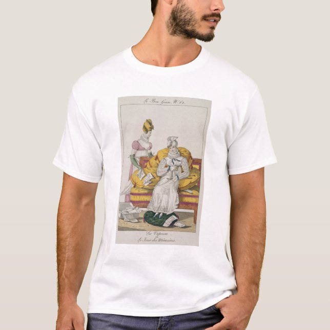 Dunsterna eller kontodagen, pläterar 62 från 'Le T Shirt (Framsida)