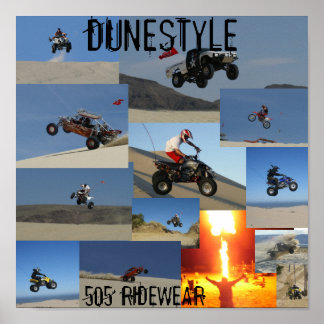 Dunstyle - 505 ridewear - lot's of luft - poster