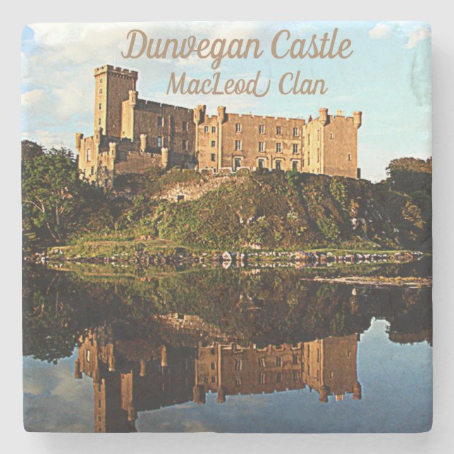 Dunvegan Castle - MacLeod Klan Underlägg Sten (Framsidan)