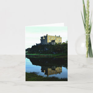 Dunvegan Castle på Skye Kort