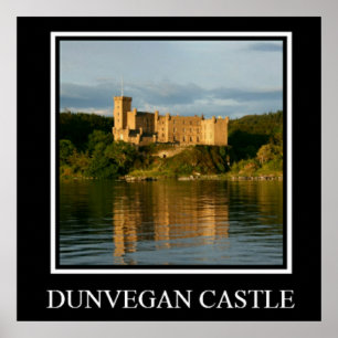 Dunvegan Castle Scotland Poster Art
