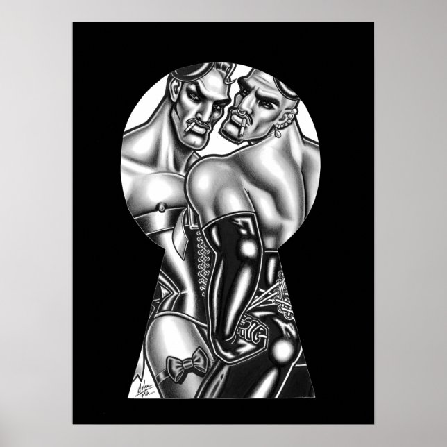 Duo/Nyckelhål Poster (Framsidan)