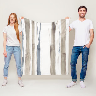 Duo Tone Träd II Fleecefilt