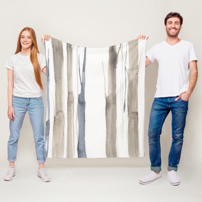 Duo Tone Träd II Fleecefilt (På plats)