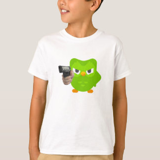 Duolingo är arg Sticker T Shirt