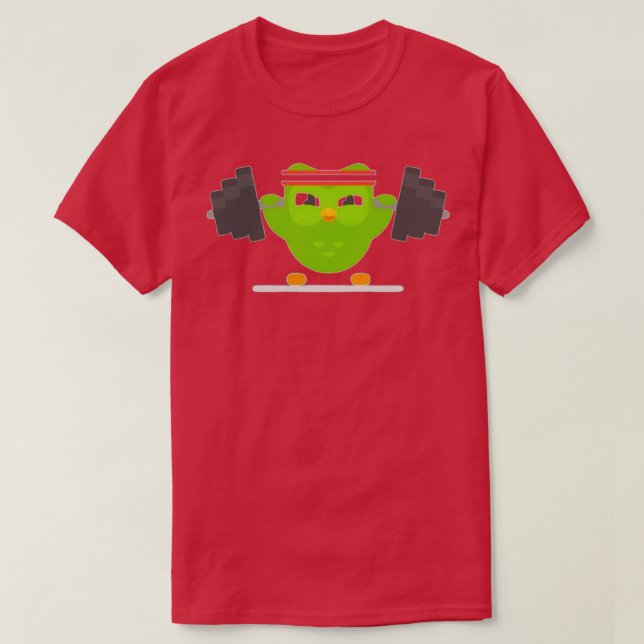 Duolingo owl t shirt (Design framsida)