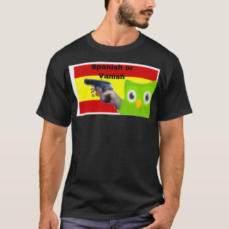 Duolingo Spanska eller spanska T Shirt