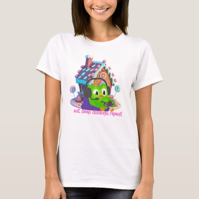 duolingo t shirt (Framsida)