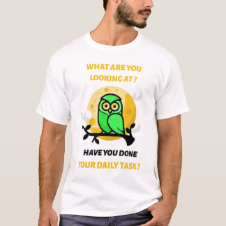 Duolingo Uggla Daily Task T Shirt
