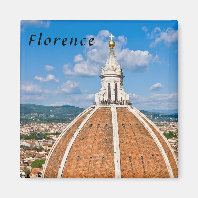 Duomo Basilica - Florence, Toskana, Italien Magnet (Framsidan)