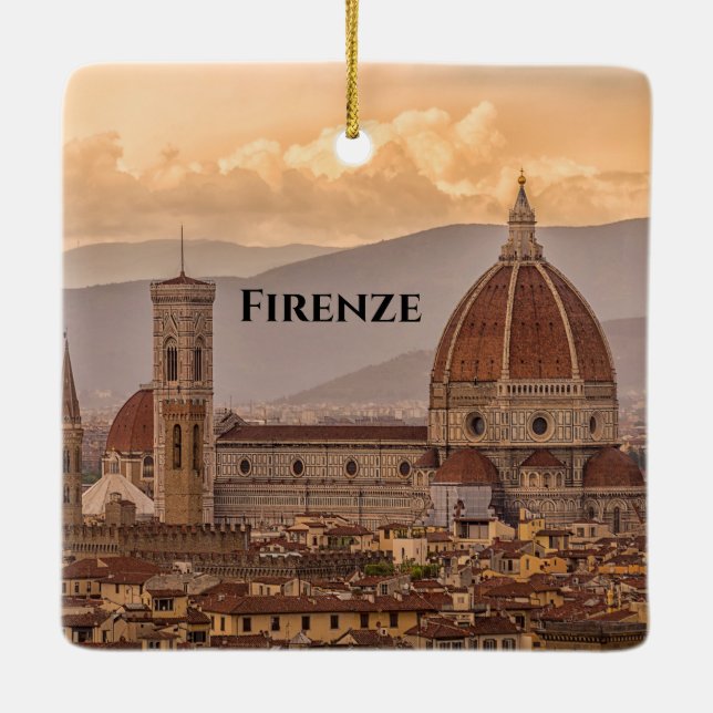 Duomo di Firenze Florence Italien Design Ornament (Baksida)