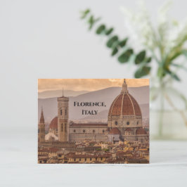 Duomo di Firenze Florence Italien Design Vykort