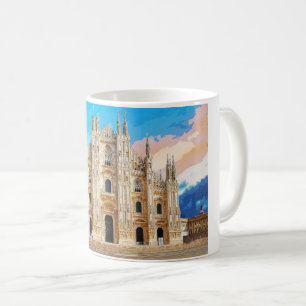 Duomo di Milano Church Milan Italien #2 Kaffemugg