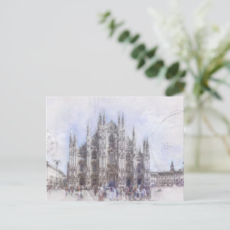 Duomo di Milano Italien Vykort
