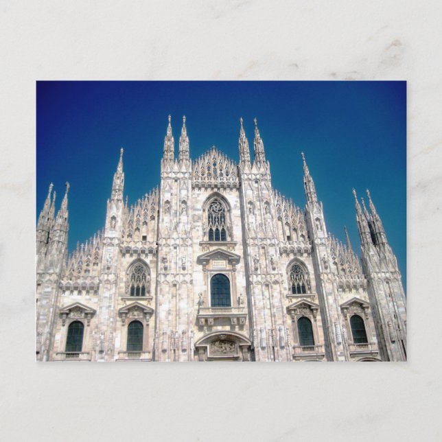 Duomo di Milano Vykort (Framsida)