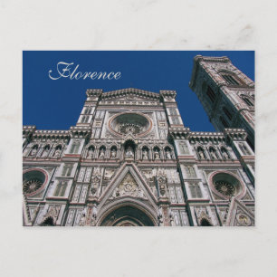 Duomo, eller Santa Maria Del Fiore, Florens, Itali Vykort