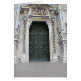 Duomo Entrance - Milano, italienskt kort