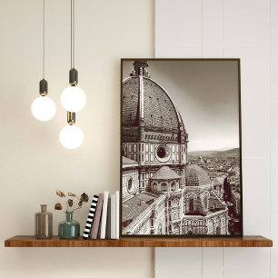 Duomo Firenze Florence Cathedral, Italien Photogra Poster