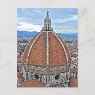 Duomo - Florens, Italien Vykort