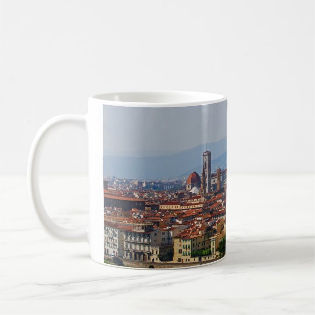Duomo för Florence italienIl Kaffemugg (Vänster)