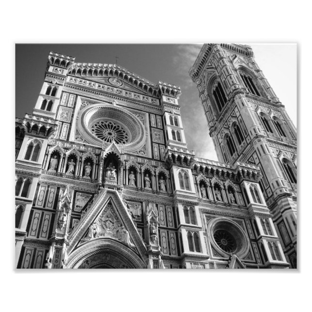 Duomo i Florens, Italien Fototryck (Framsidan)