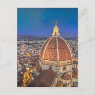 Duomo i Florens, Italien Vykort