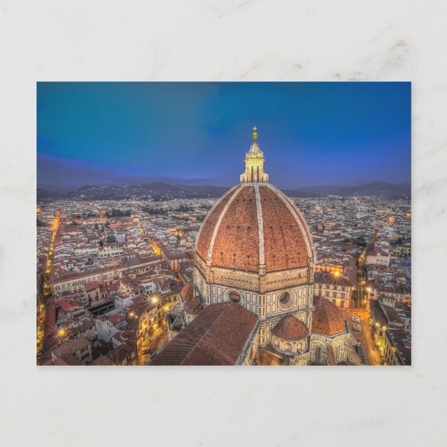 Duomo i Florens, Italien Vykort (Framsida)